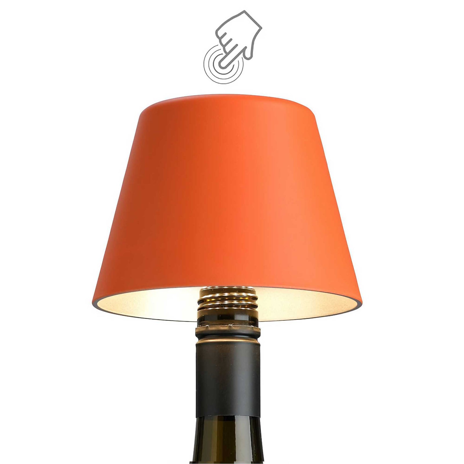 Sompex Top 2.0 rechargeable bottle light, orange