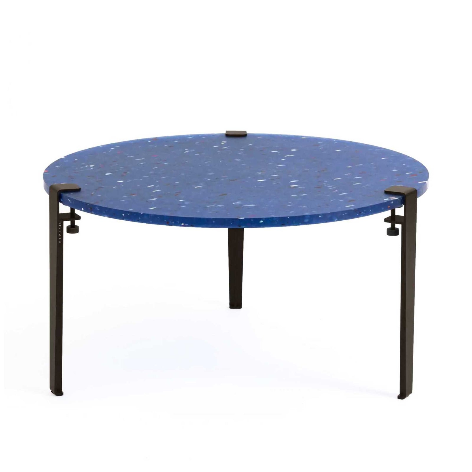 Tiptoe Pacifico coffee table, blue/dark steel