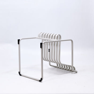 refurbished | Hay Palissade Cantilever dining armchair, sky grey