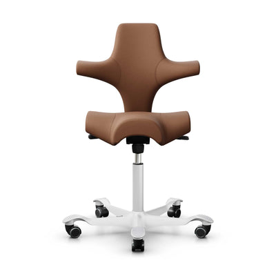 HAG Capisco 8106 ergonomic chair 200mm, Cognac Leather