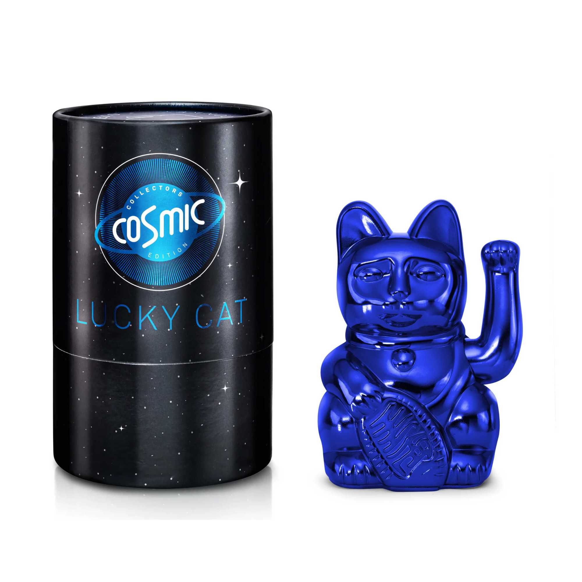 Donkey Lucky Cat Cosmic Edition, Earth Shiny Blue