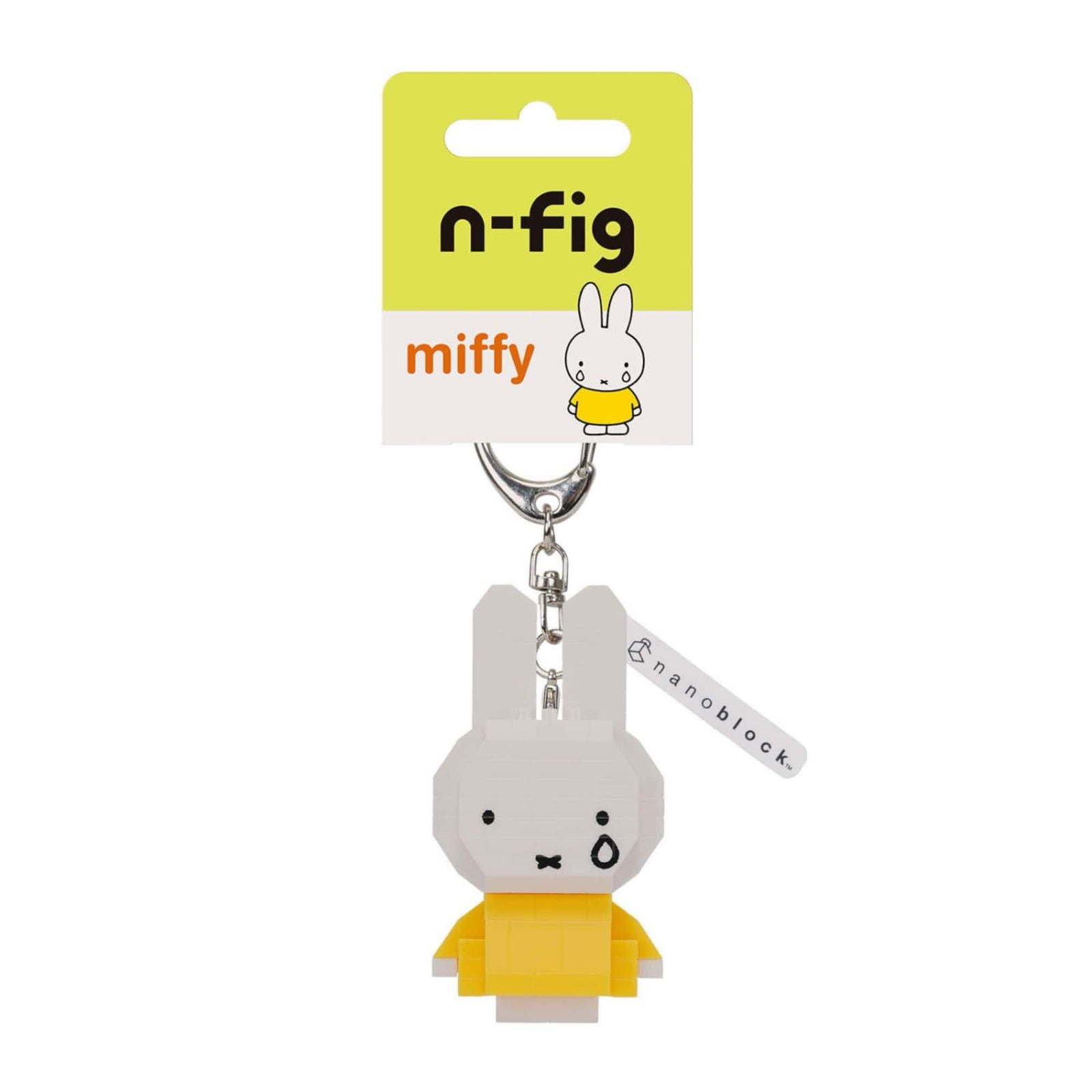 Miffy n-fig keychain, yellow