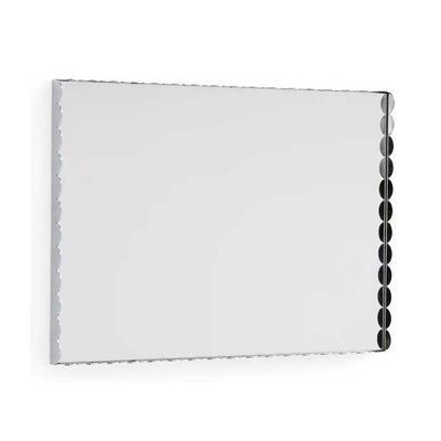 Hay Arcs rectangular mirror small (44x62cm), mirrored