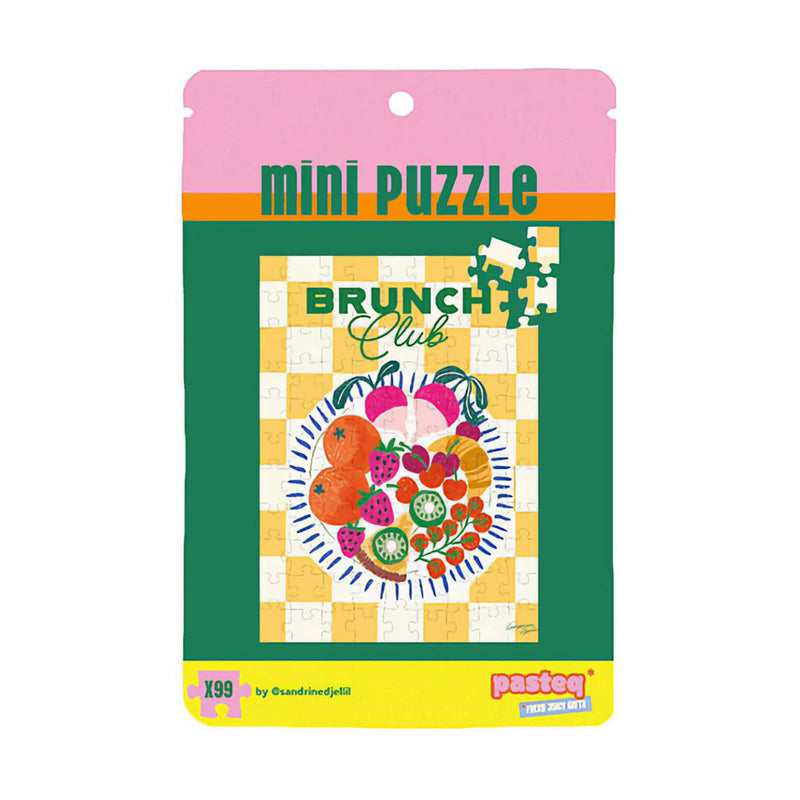Derrière la porte mini puzzle (99pcs), brunch