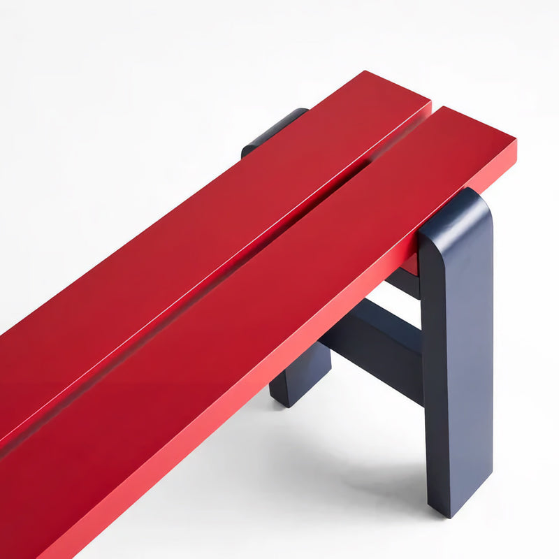 Hay Weekday Bench 111, red/blue