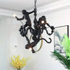 refurbished | Seletti Monkey Chandelier, black