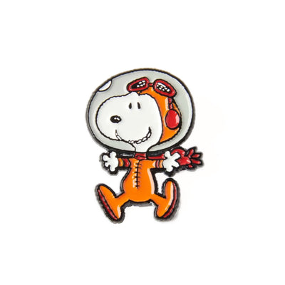 Peanuts x Magpie Snoopy enamel pin, space snoopy