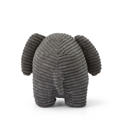 Elephant ECO Corduroy plush 23cm, grey