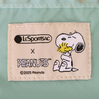 LeSportsac × PEANUTS mini shoulder bag, cozy snoopy