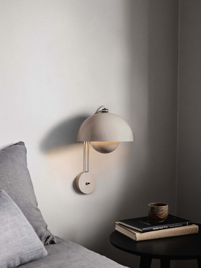 &Tradition Flowerpot VP8 wall lamp, mustard