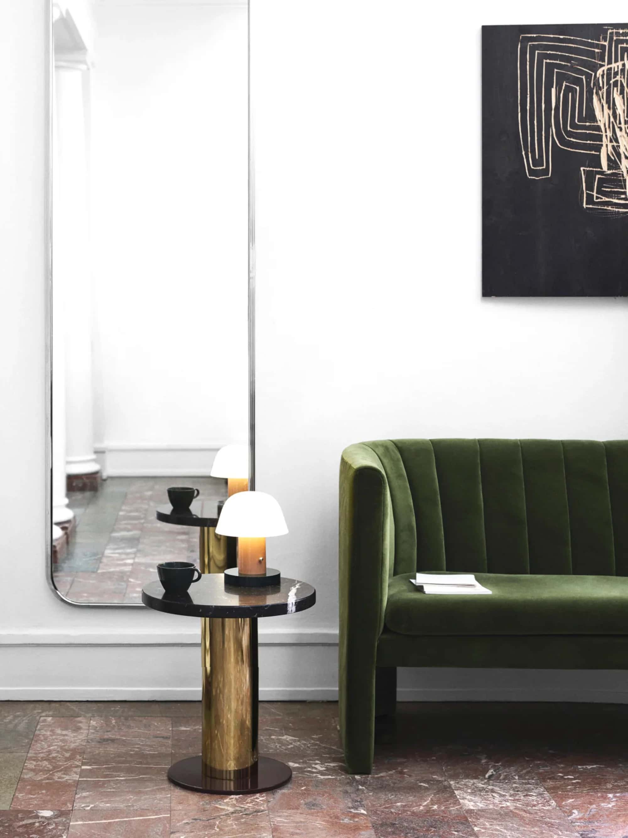 &Tradition Setago JH27 rechargeable lamp, nude forest