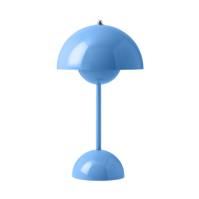 &Tradition Flowerpot VP9 portable table lamp, swim blue
