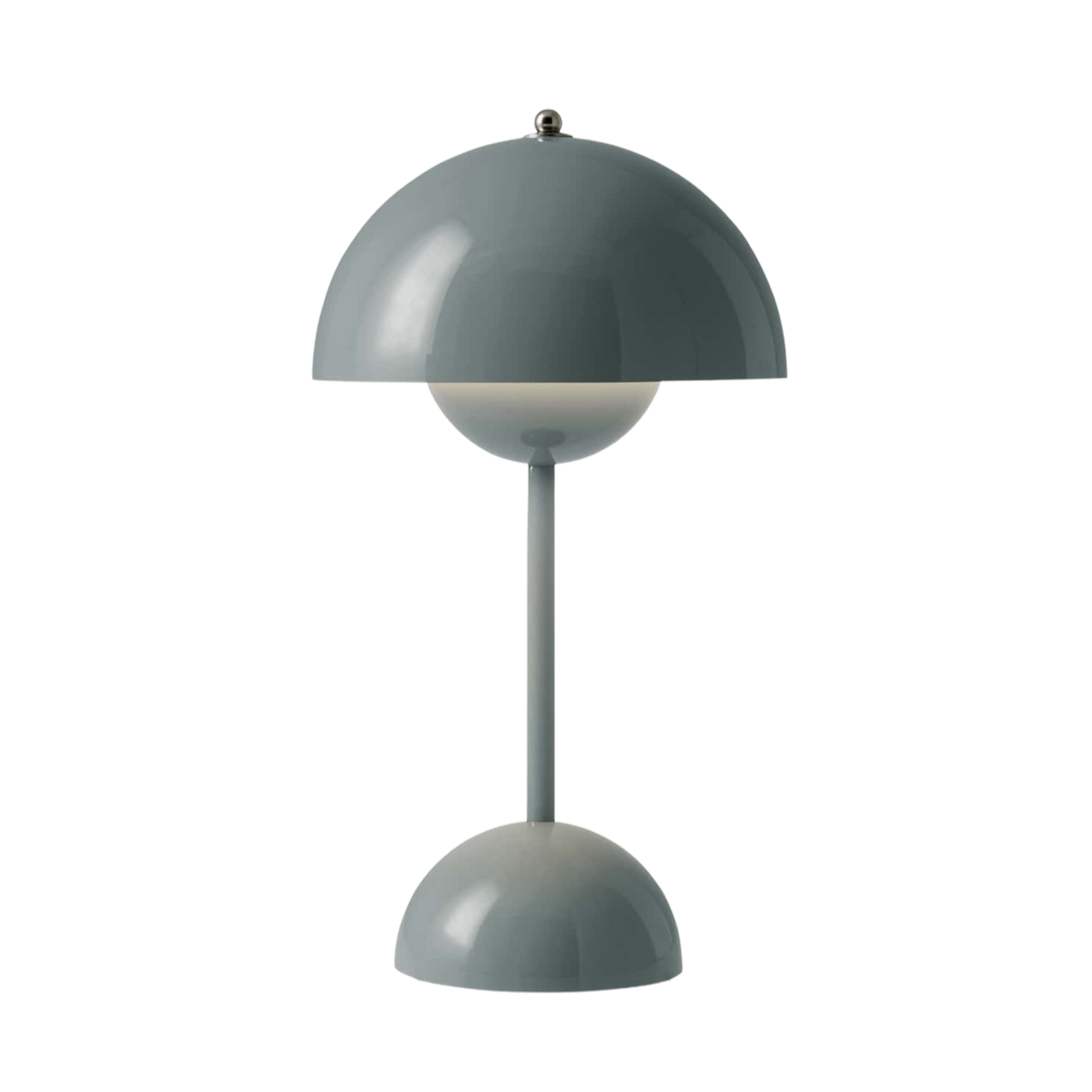 &Tradition Flowerpot VP9 portable table lamp, stone blue