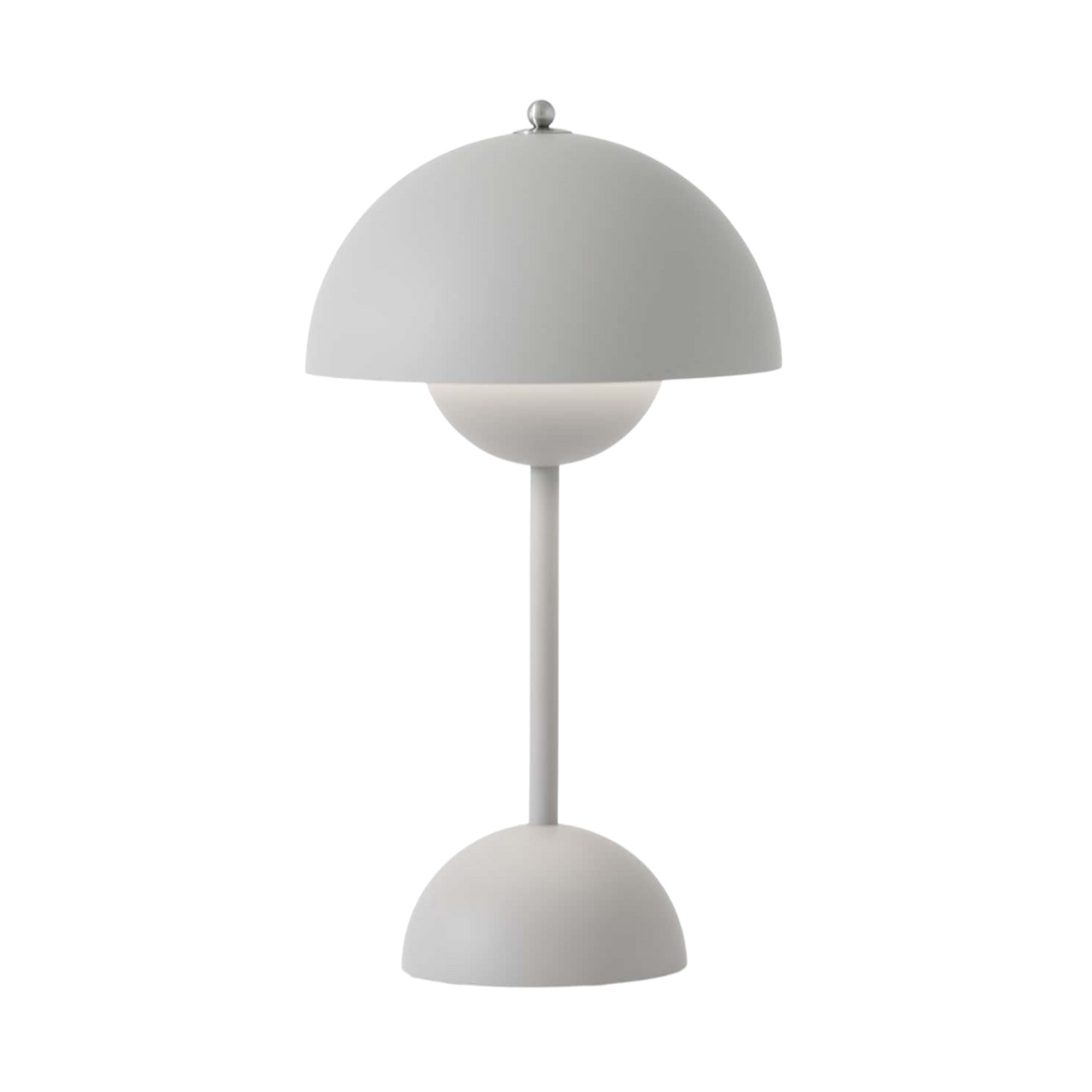 &Tradition Flowerpot VP9 portable table lamp, matt light grey