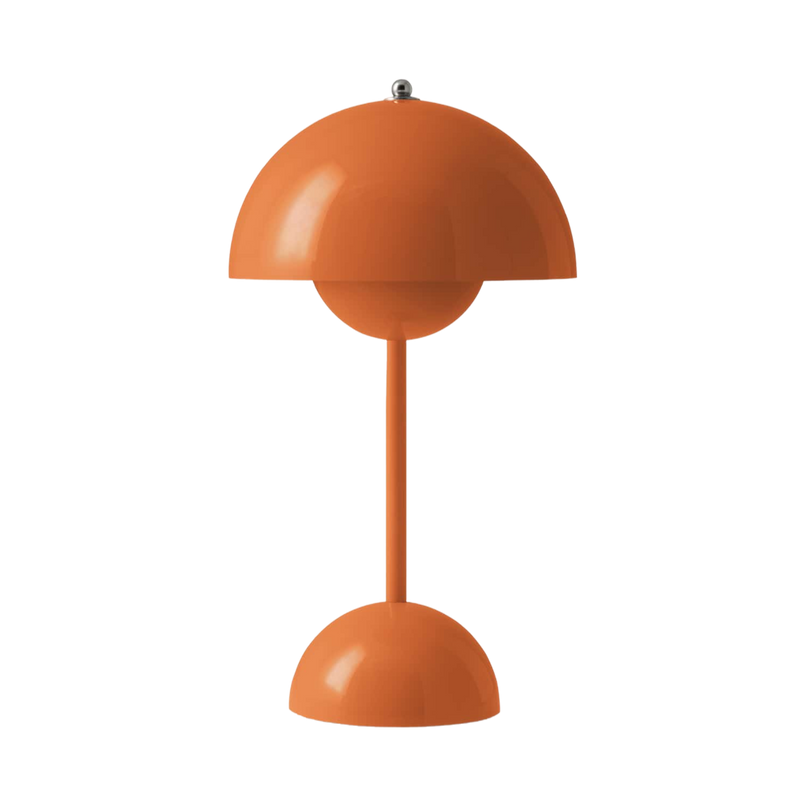 &Tradition Flowerpot VP9 portable table lamp, zesty orange