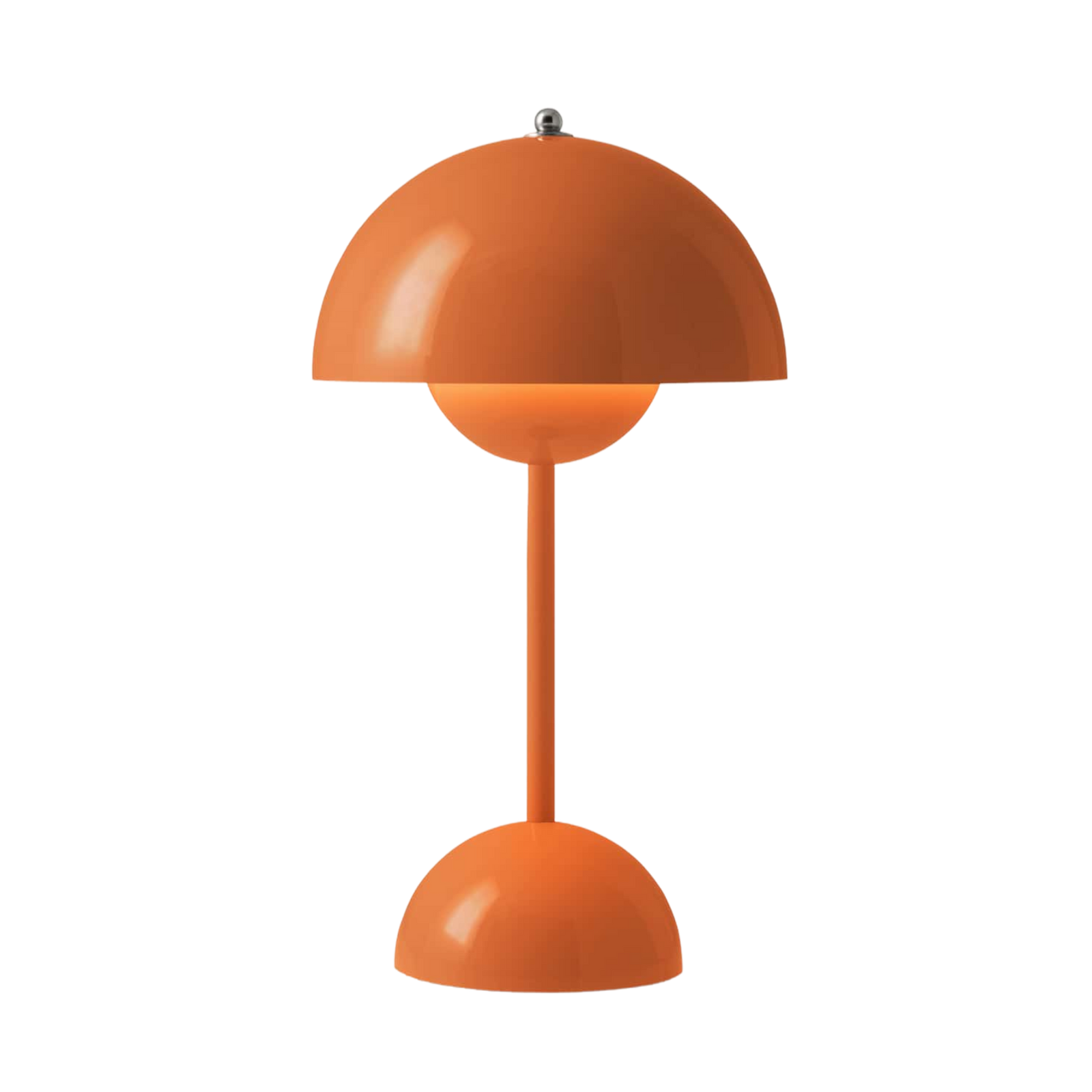 &Tradition Flowerpot VP9 portable table lamp, zesty orange