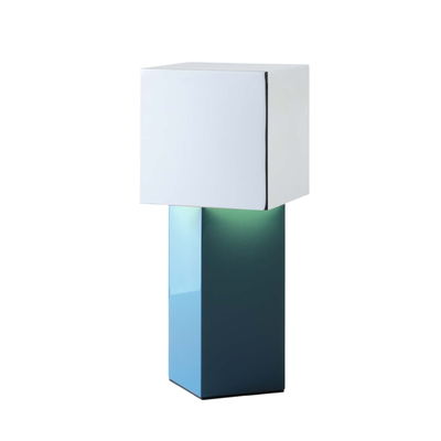 &Tradition Pivot ATD7 portable table lamp, blue silver