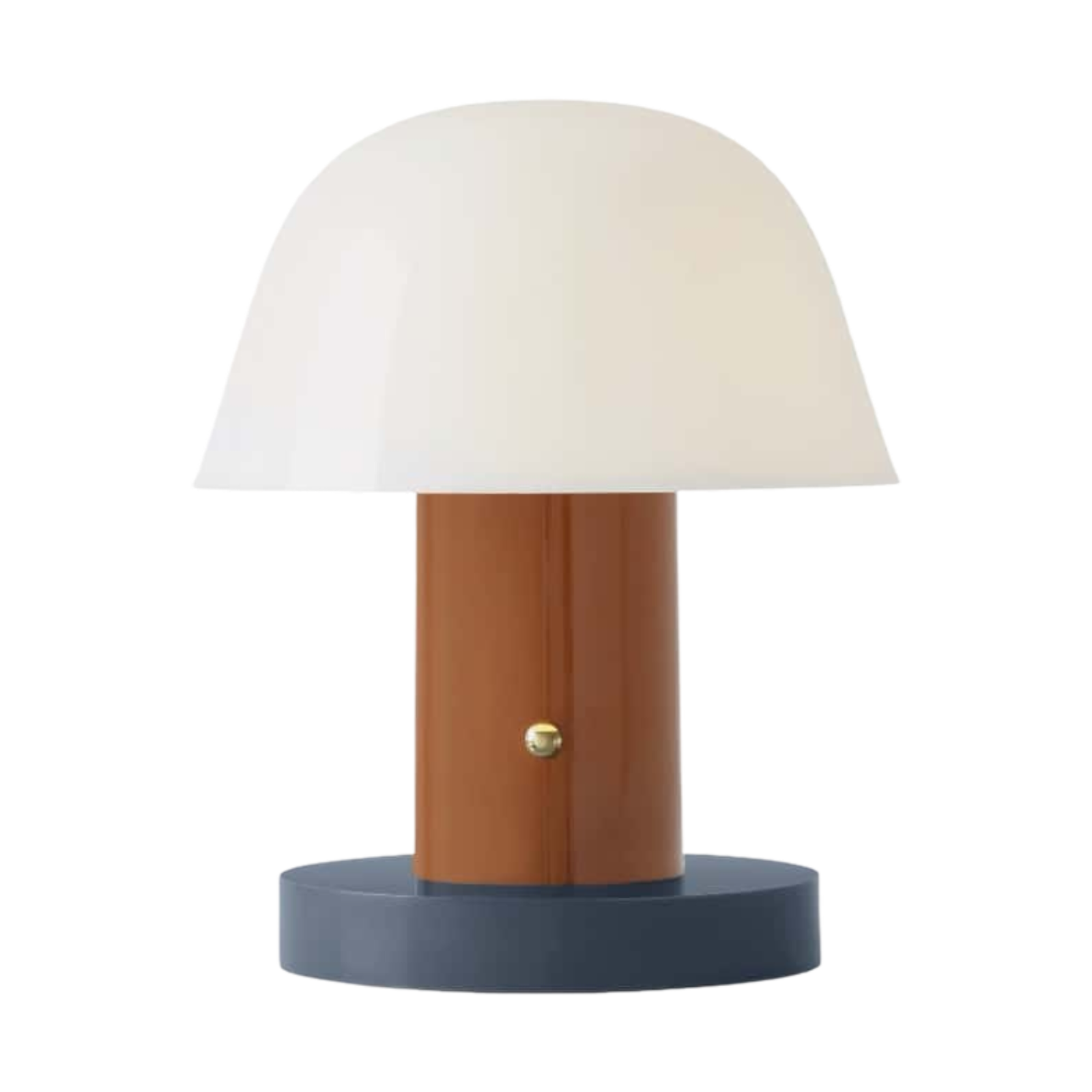 &Tradition Setago JH27 rechargeable lamp, rust/thunder