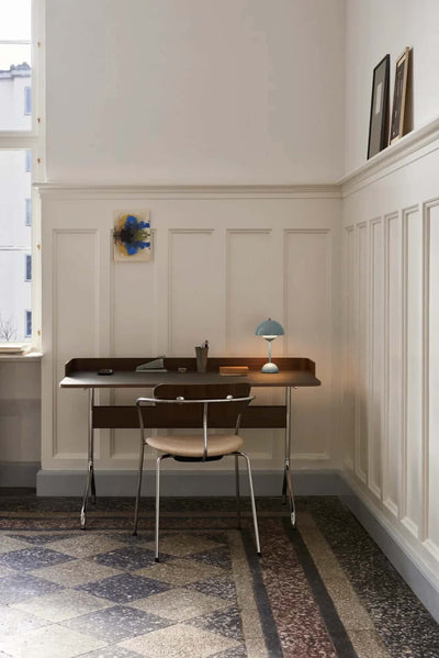 &Tradition Flowerpot VP9 rechargeable lamp, stone blue