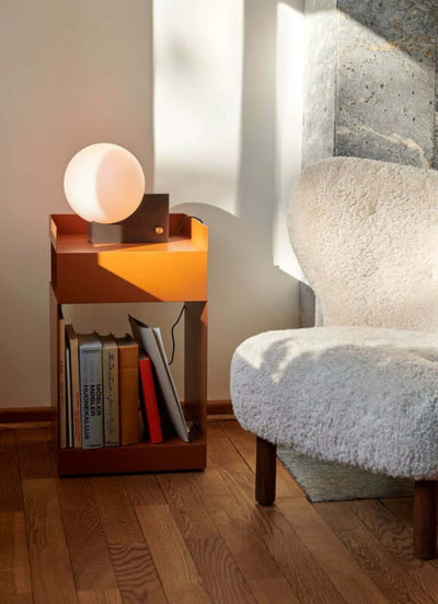 &Tradition Rotate SC73 side table, terracotta