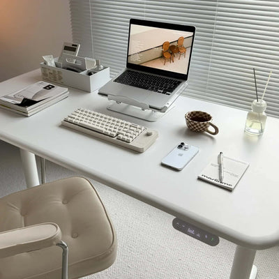 9am Luna standing desk 100x60cm, ash