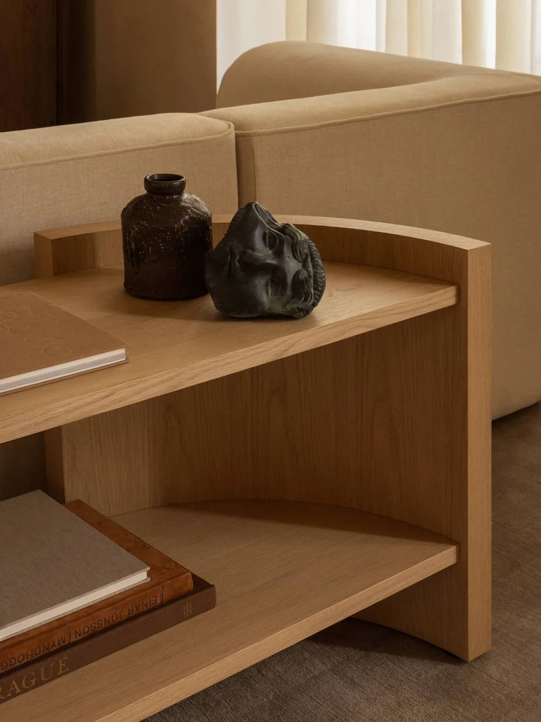 Audo Crescent shelving