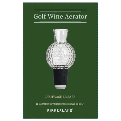 Kikkerland Golf wine aerator