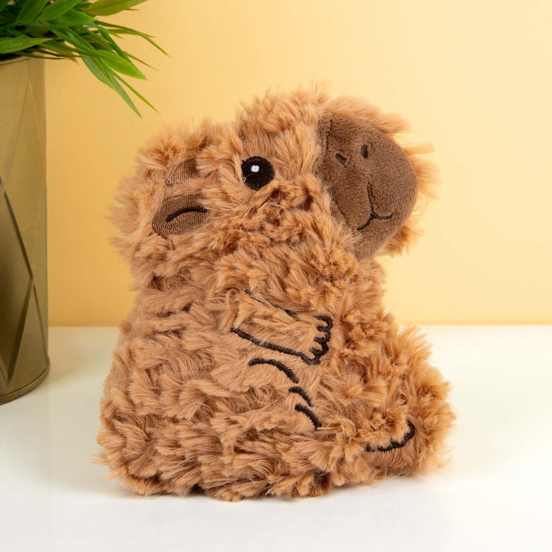 Bitten design Heatable Huggable Shaggy Capybara