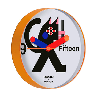 Qeeboo Clock by Marco Oggian