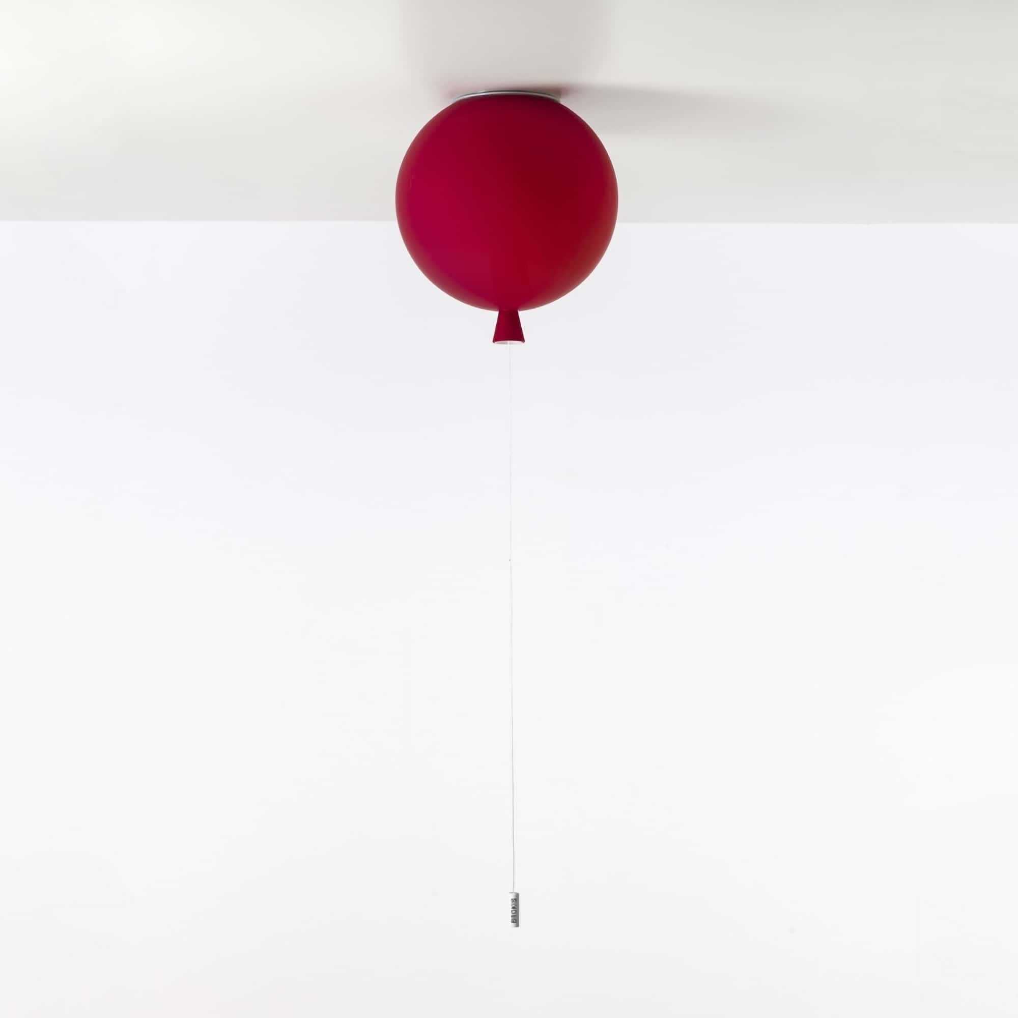 Brokis Memory Ceiling Lamp, Matte Red (Ø25cm)