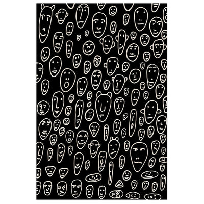 Qeeboo Genetic Tales Rectangular Carpet by Andrea Branzi