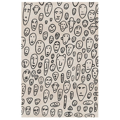 Qeeboo Genetic Tales Rectangular Carpet by Andrea Branzi