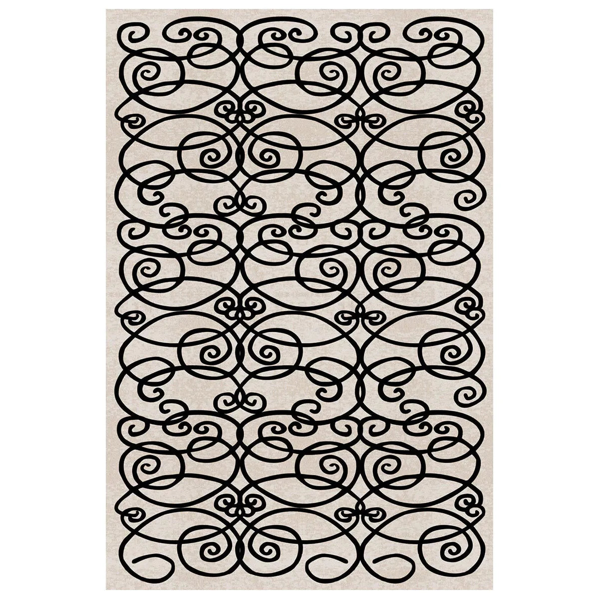 Qeeboo Mirring Rectangular Carpet by Kris Ruhs