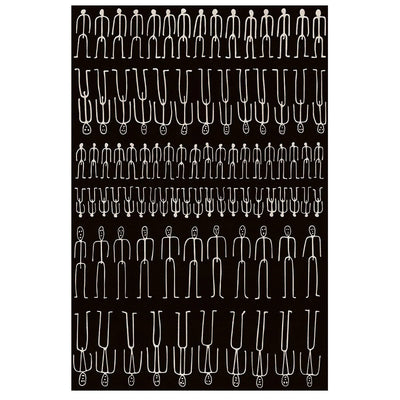 Qeeboo Genetic Tales Rectangular Carpet by Andrea Branzi