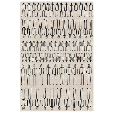 Qeeboo Genetic Tales Rectangular Carpet by Andrea Branzi