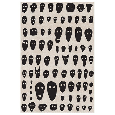 Qeeboo Genetic Tales Rectangular Carpet by Andrea Branzi