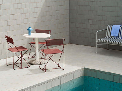 Hay X-line chair, powder blue