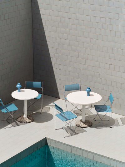 Hay X-line chair, powder blue