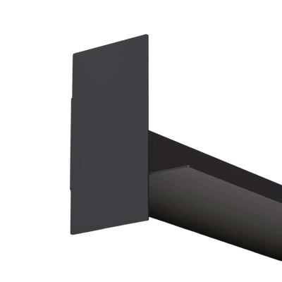 Tiptoe Pli steel wall shelf 60cm, black