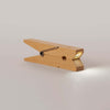 Kikkerland Wooden Clothespin Book Lamp