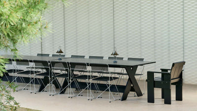 Hay X-line chair, powder blue