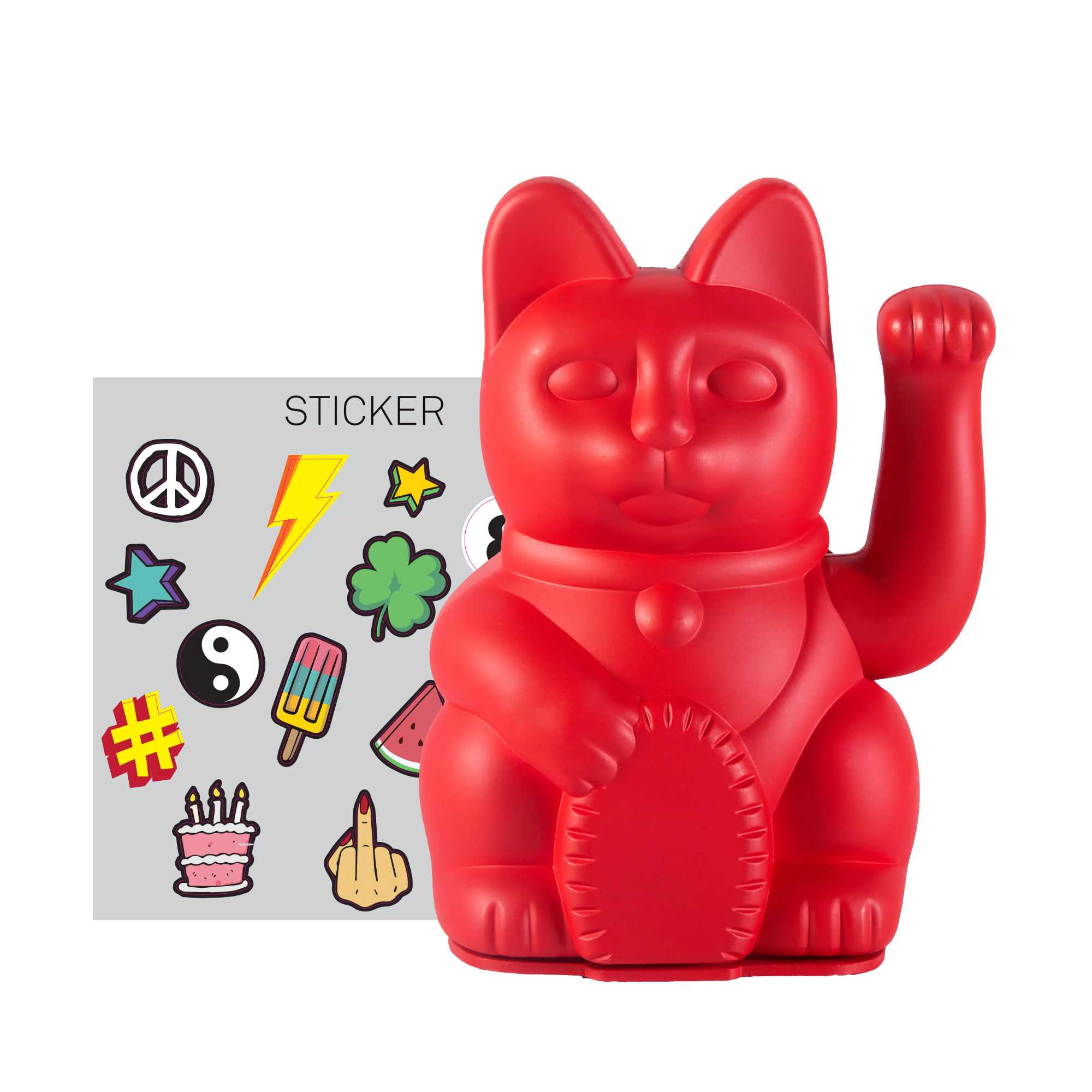 Donkey Lucky Cat, Iconic Cat (w/ Free Sticker Pack)