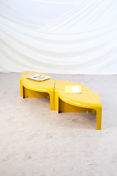 B-Line 4/4 coffee table, honey