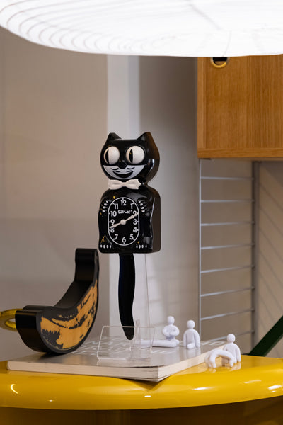 Kit-Cat Klock wall clock, black