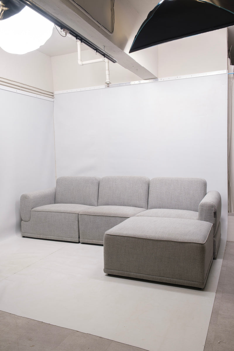 refurbished | Hübsch Modu Sofa, grey