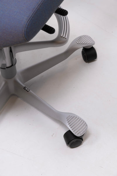 refurbished | Hag Capisco 8106 Fabric, petrolium/silver