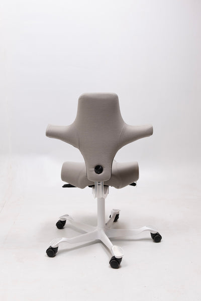 refurbished | Hag Capisco 8106 Fabric, light grey/white