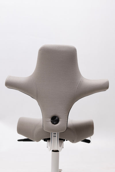 refurbished | Hag Capisco 8106 Fabric, light grey/white