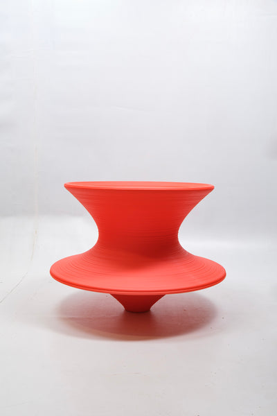 Magis Spun lounge chair, red