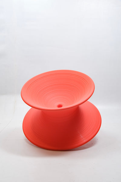 Magis Spun lounge chair, red